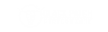 Black Patch Performance Logo White