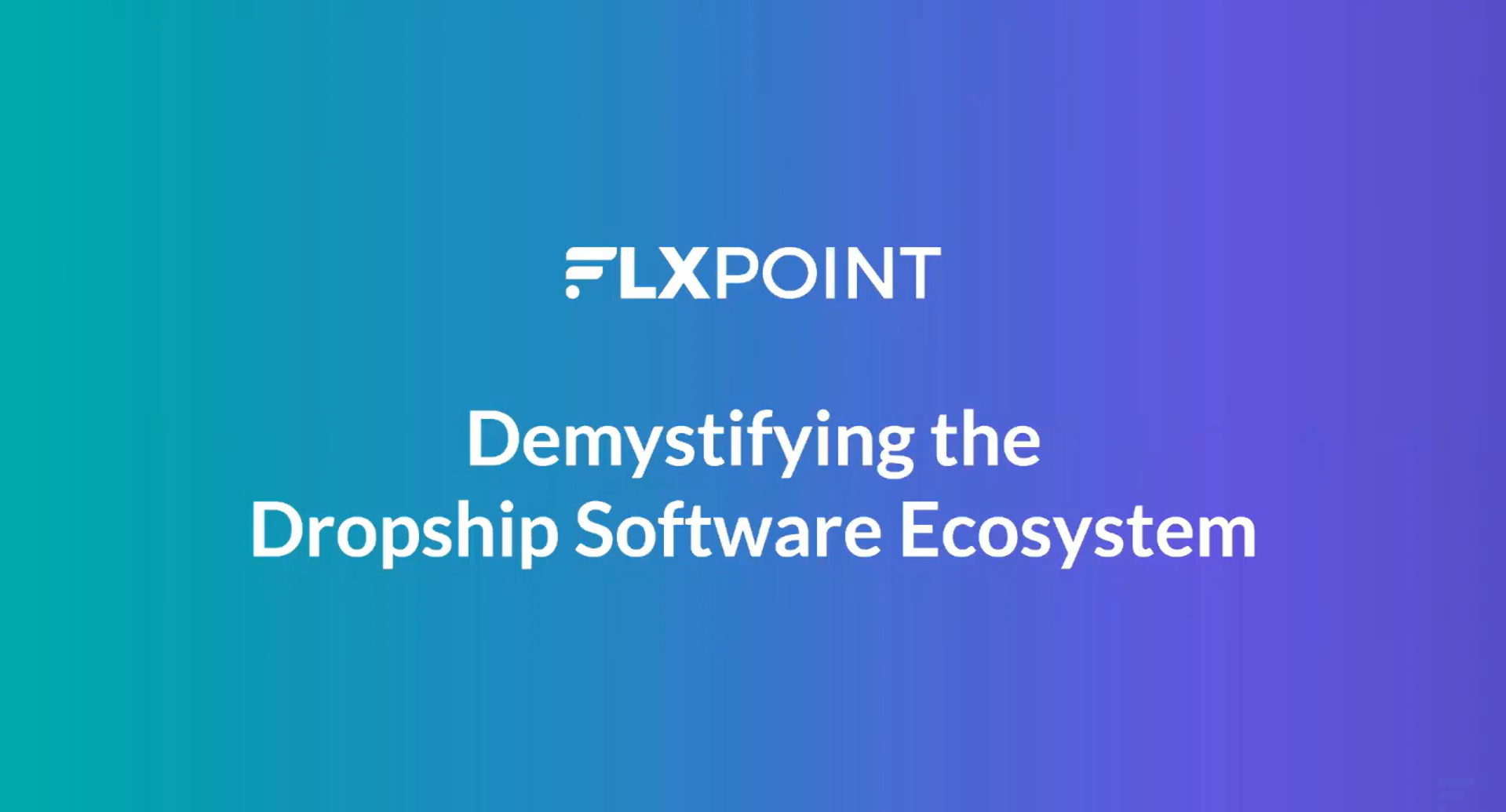 Demystifying the Dropship Software Ecosystem