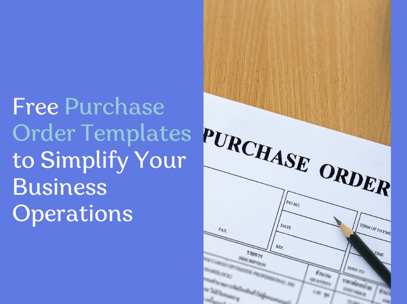 Purchase Order Templates