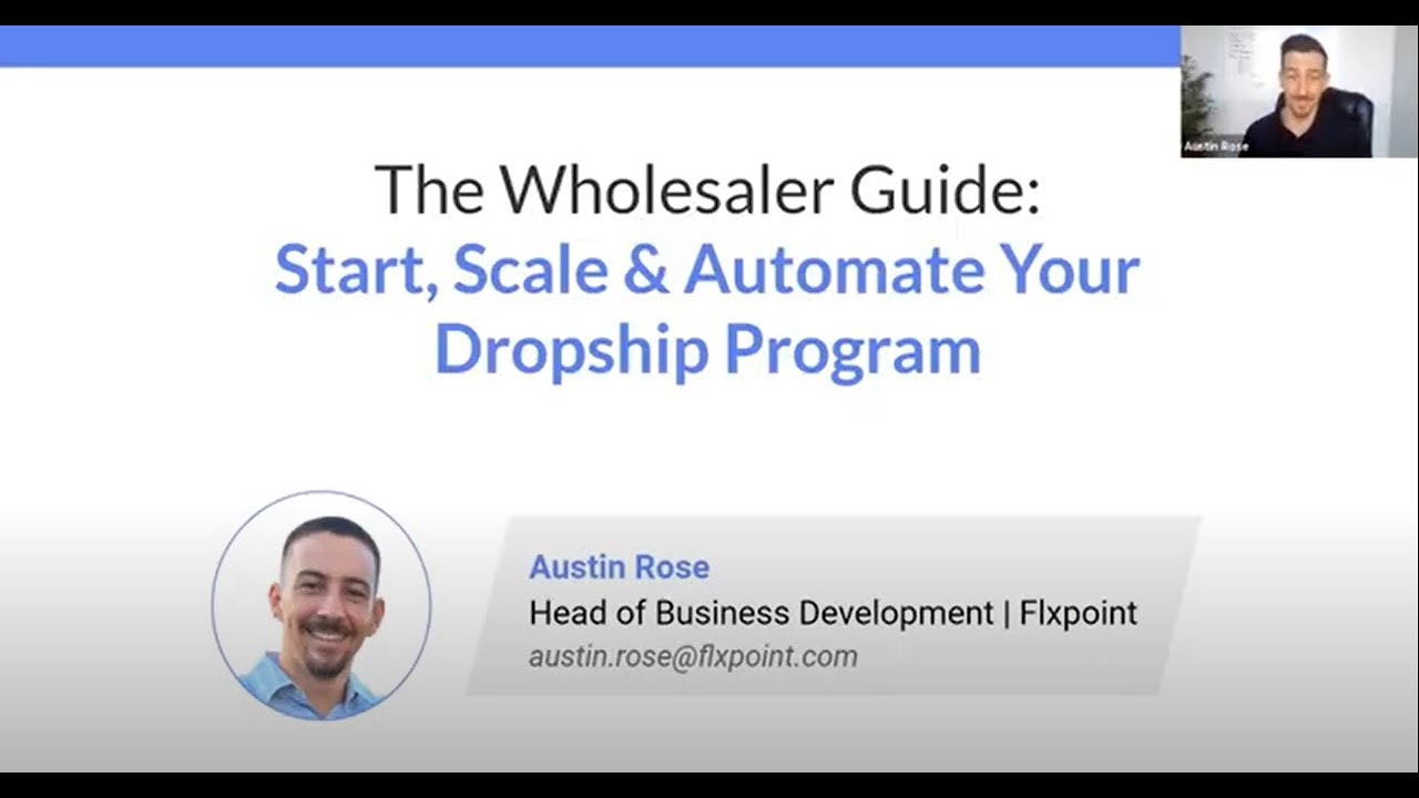 [Webinar] The Wholesaler Guide: Start, Scale & Automate Your Dropship Program